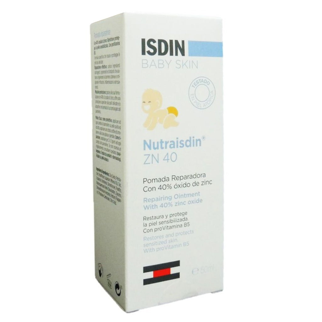 Isdin Baby Skin Nutraisdin Zn 40 Repairing Ointment 50 mL - Easy Pharmacy LLC