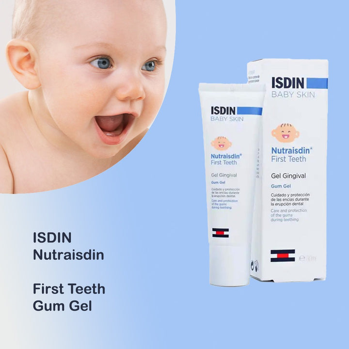 Isdin Baby Skin Nutraisdin First Teeth Gum Gel 30 mL - Easy Pharmacy LLC