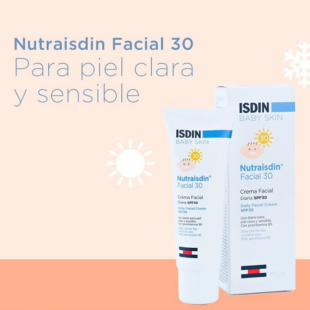 Isdin Baby Skin Nutraisdin Facial Cream SPF30 50 mL - Easy Pharmacy LLC