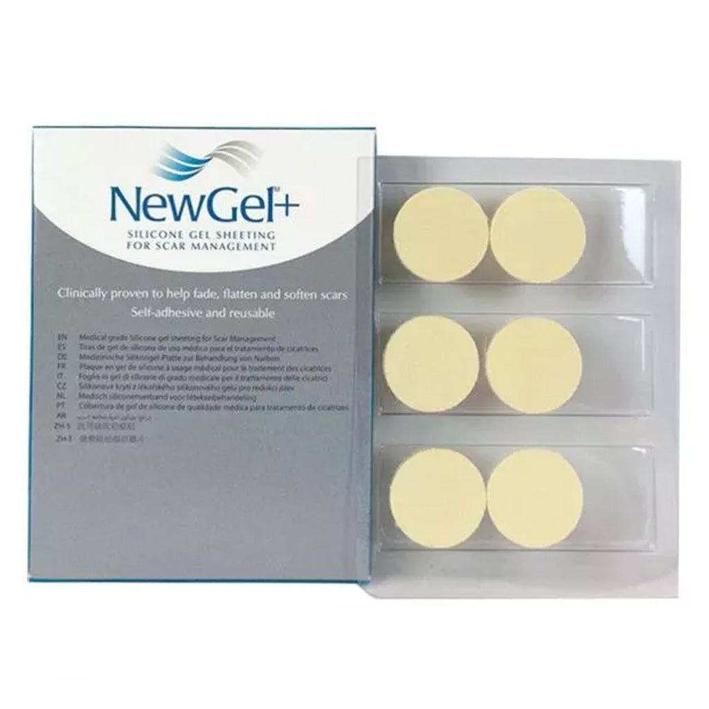 NewGel+ Advanced Medical-Grade Silicone Gel Dots, NG-180 Beige, Pack of 6's - Easy Pharmacy LLC