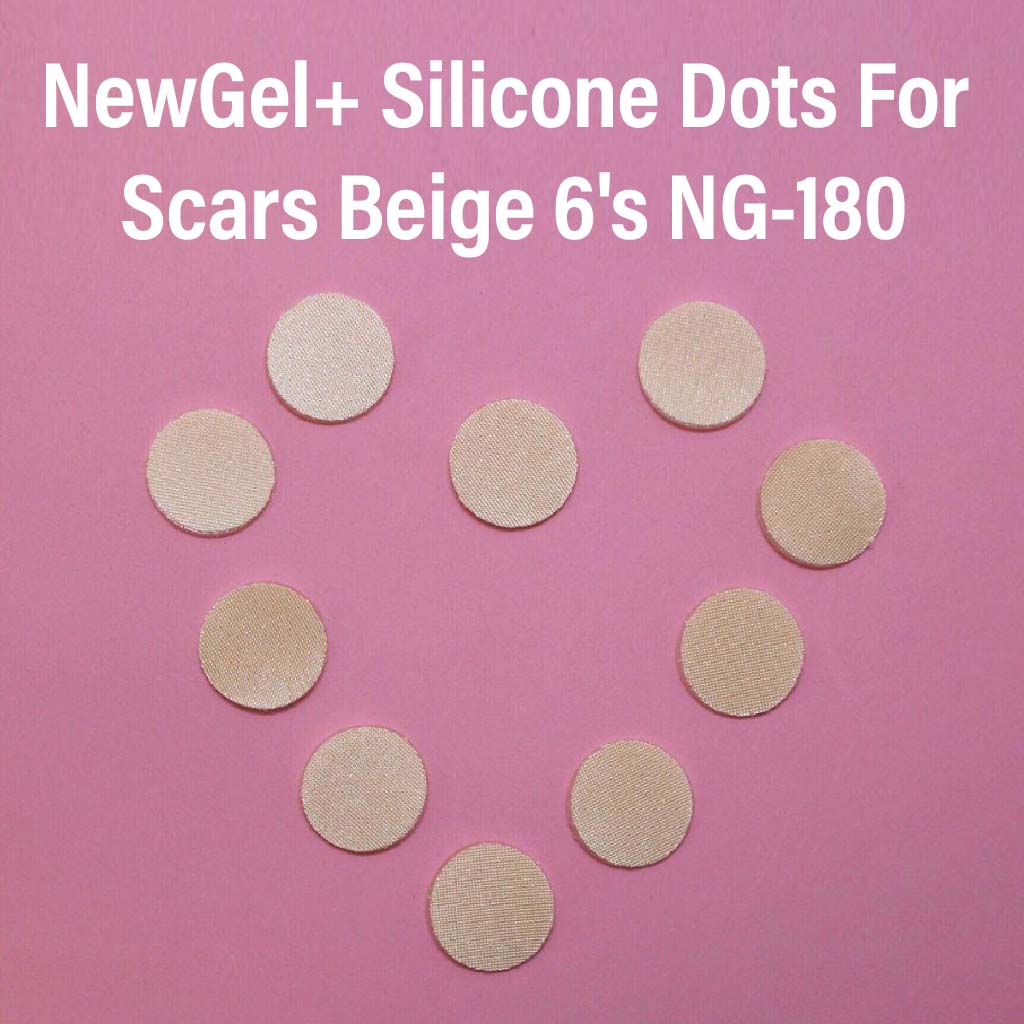NewGel+ Advanced Medical-Grade Silicone Gel Dots, NG-180 Beige, Pack of 6's - Easy Pharmacy LLC