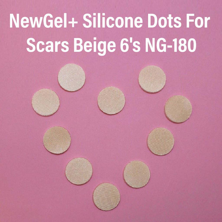 NewGel+ Advanced Medical-Grade Silicone Gel Dots, NG-180 Beige, Pack of 6's - Easy Pharmacy LLC