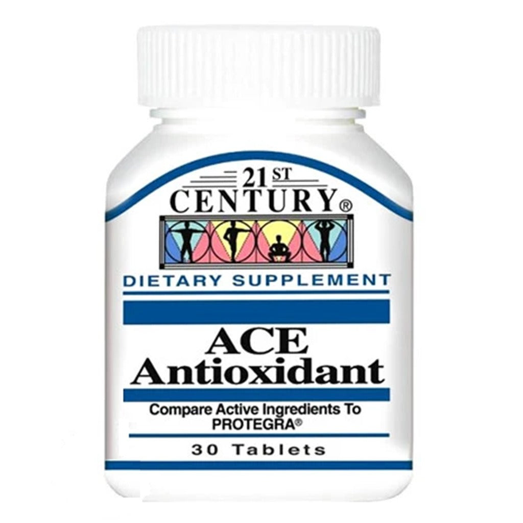 21st Century Antioxidant Vitamin A C E Tablets, Pack of 30's - Easy Pharmacy LLC