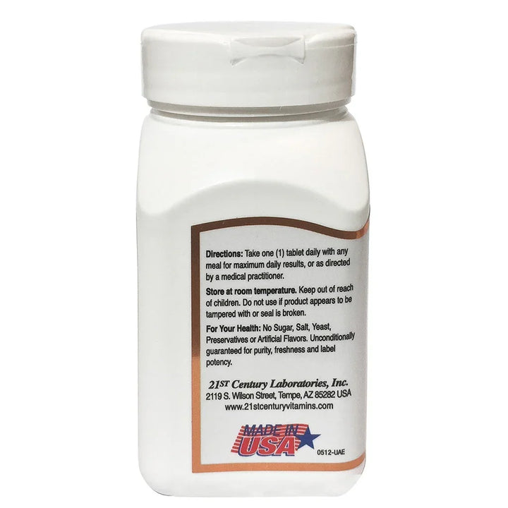 21st Century Stress B Multivitamin Tablets With Zinc For Energy & Immune Support, Pack of 30's - Easy Pharmacy LLC