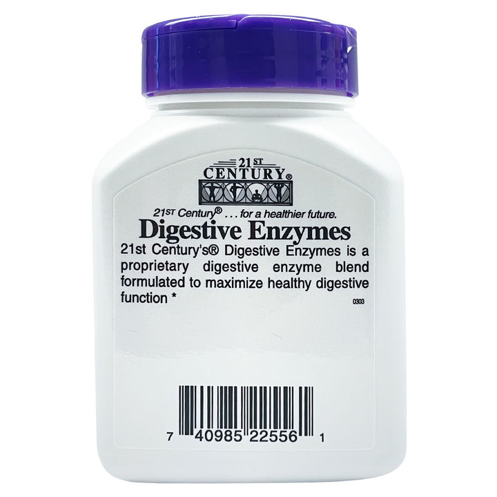 21st Century Digestive Enzymes Capsules For Healthy Digestive Function, Pack of 60's - Easy Pharmacy LLC