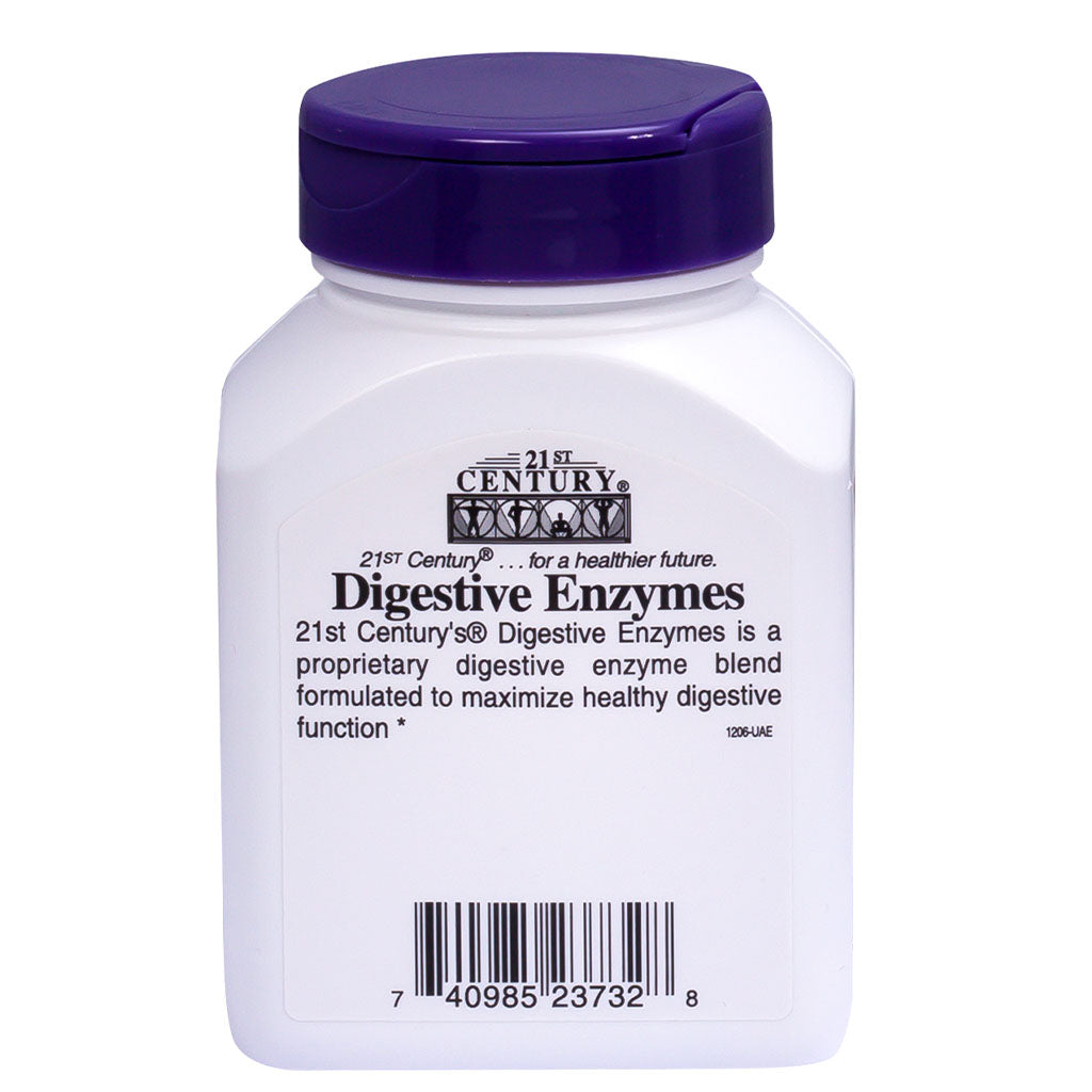 21st Century Digestive Enzymes Capsules For Healthy Digestive Function, Pack of 30's - Easy Pharmacy LLC