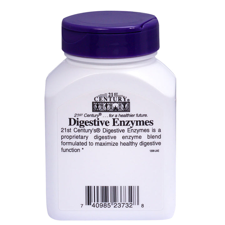 21st Century Digestive Enzymes Capsules For Healthy Digestive Function, Pack of 30's - Easy Pharmacy LLC