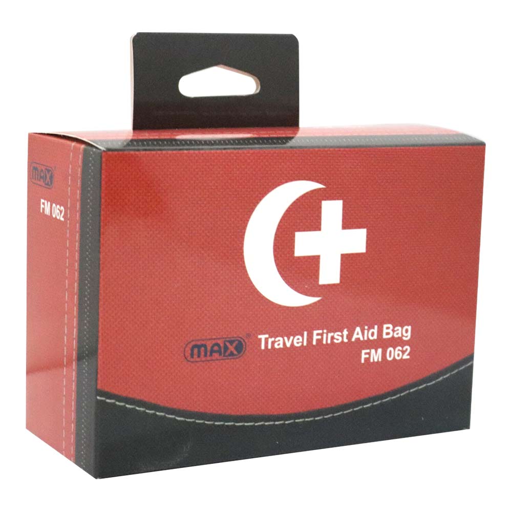 Max FM062 Travel First Aid Bag With Contents - Easy Pharmacy LLC
