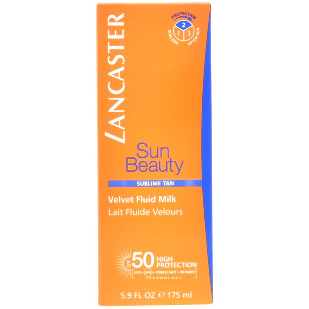 Lancaster Sun Beauty SPF50 Velvet Fluid Milk 175 mL - Easy Pharmacy LLC