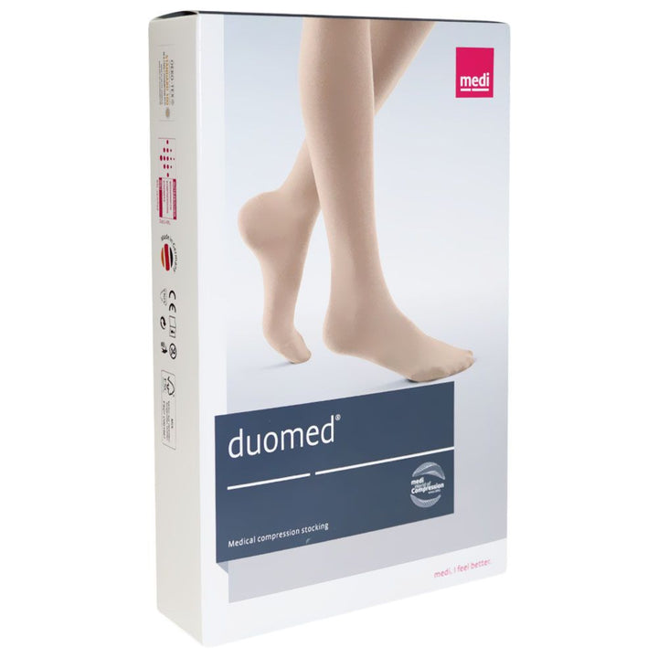 Duomed Thigh Open Toe CCL1 Compression Stocking Large - Easy Pharmacy LLC