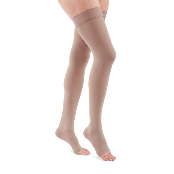Duomed Thigh Open Toe CCL1 Compression Stocking Large - Easy Pharmacy LLC