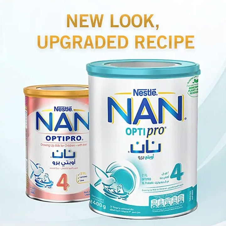 Nestle NAN Optipro Stage 4 Growing Up Children's Milk Formula For 3 To 6 Years 400g - Easy Pharmacy LLC
