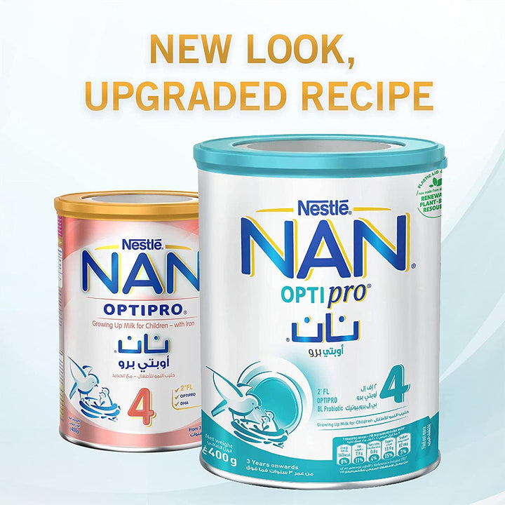 Nestle NAN Optipro Stage 4 Growing Up Children's Milk Formula For 3 To 6 Years 400g - Easy Pharmacy LLC