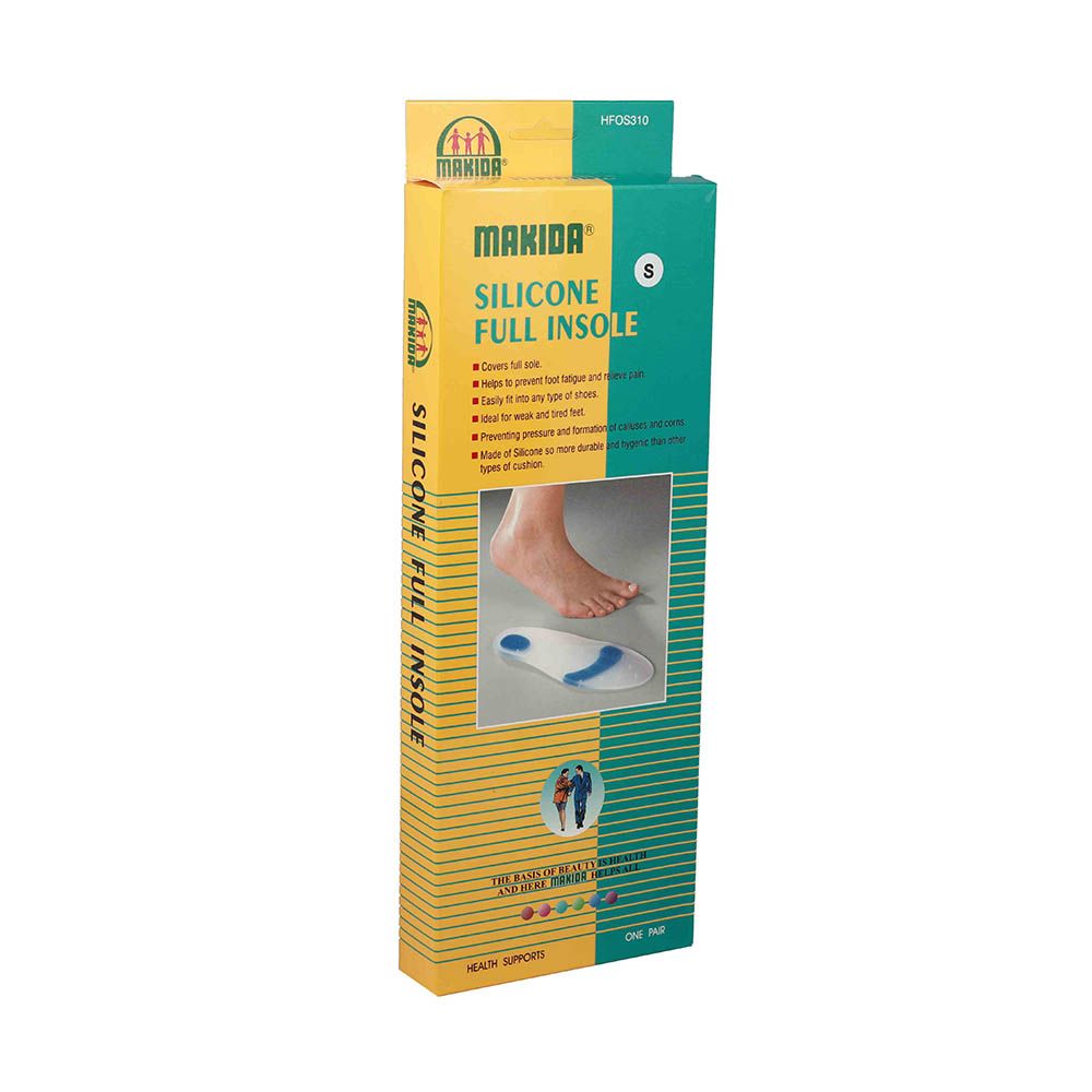 Makida Silicone Full Insole Size Small HFOS310 - Easy Pharmacy LLC