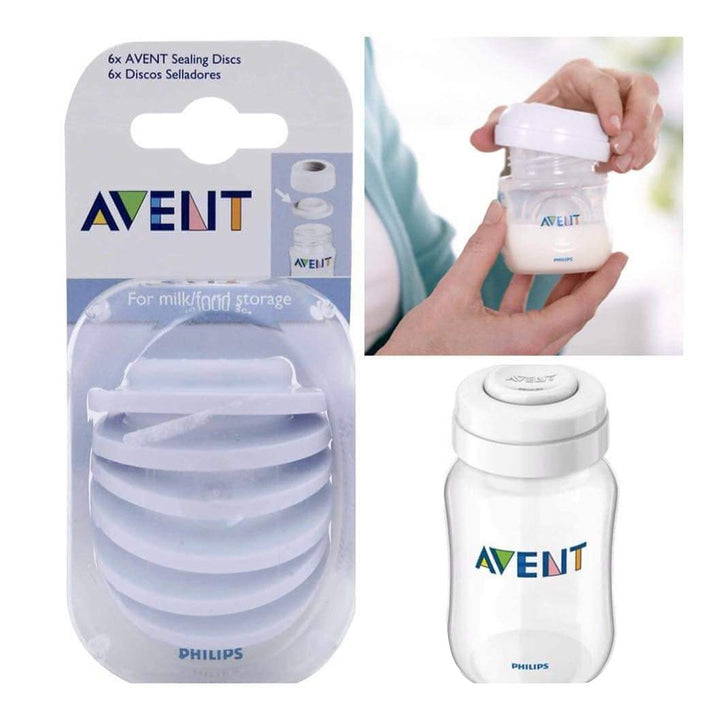 Philips Avent Sealing Discs For Feeding Bottle SCF143/06, 6's - Easy Pharmacy LLC