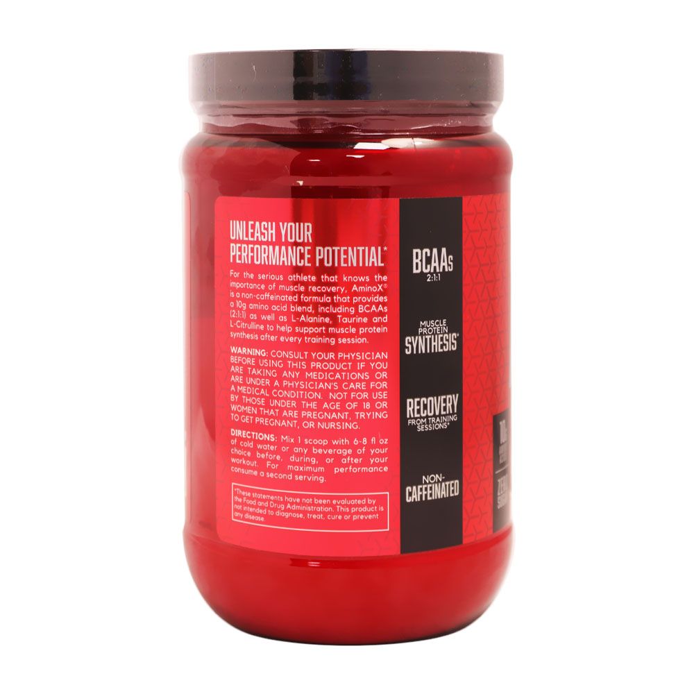 BSN Amino X Endurance and Recovery Fruit Punch Powder 30 Servings 435 g - Easy Pharmacy LLC