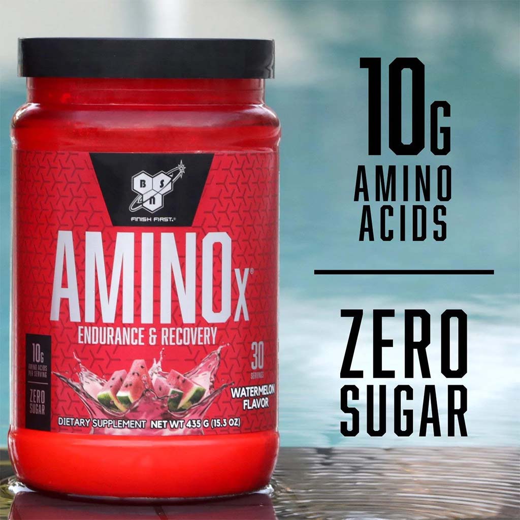 BSN AMINOx Powder With BCAAs For Endurance And Recovery, Watermelon 435g - Easy Pharmacy LLC