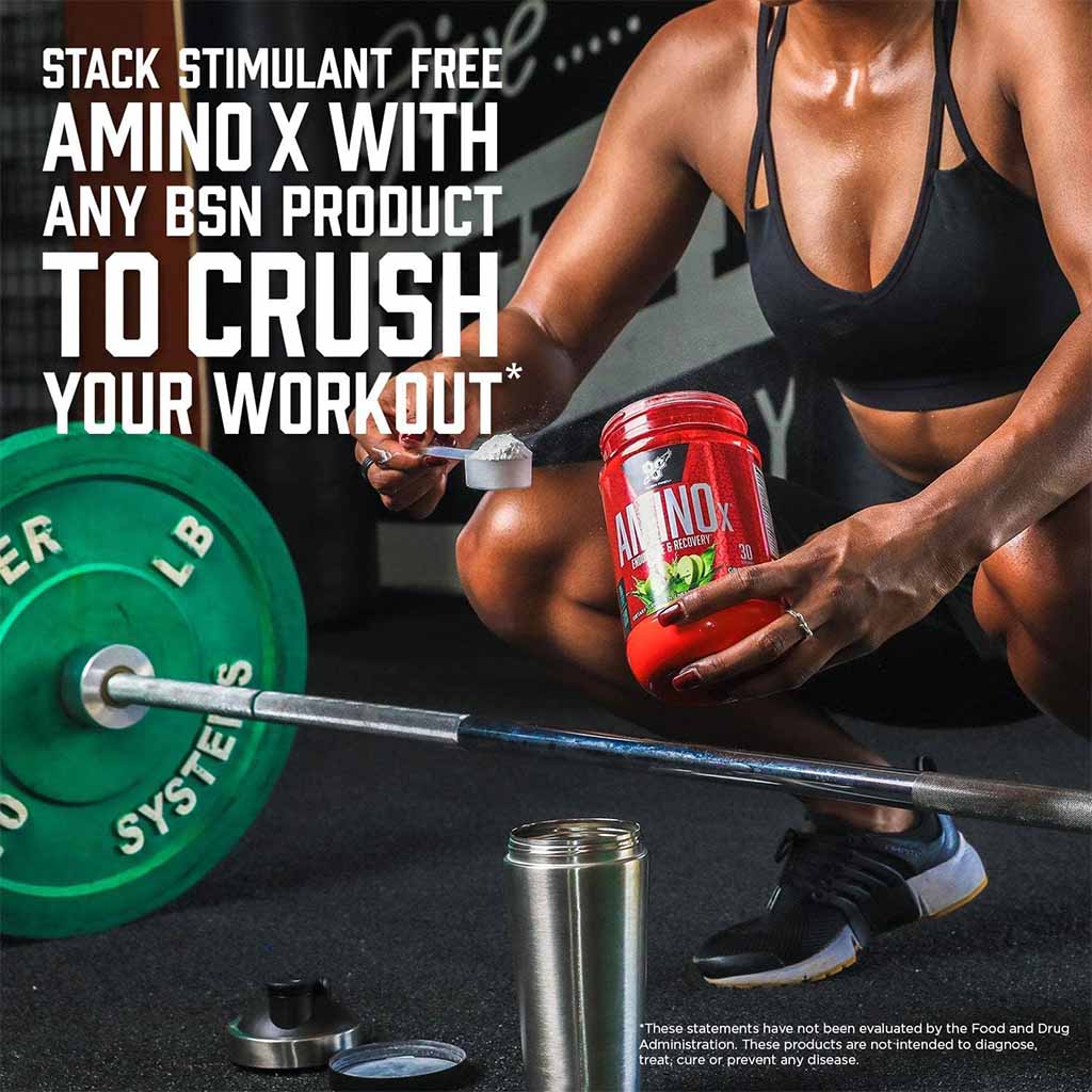 BSN AMINOx Powder With BCAAs For Endurance And Recovery, Watermelon 435g - Easy Pharmacy LLC