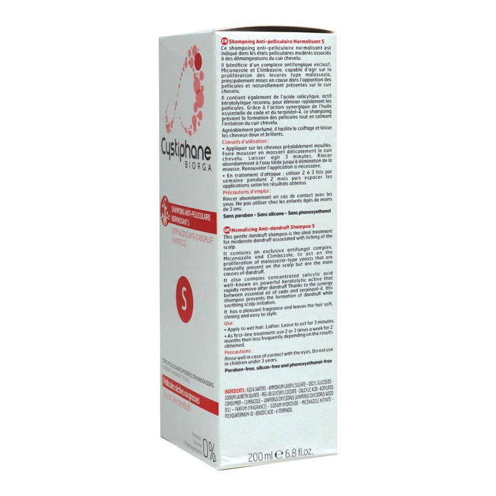 Biorga Cystiphane Anti Dandruff Shampoo S 200 mL - Easy Pharmacy LLC