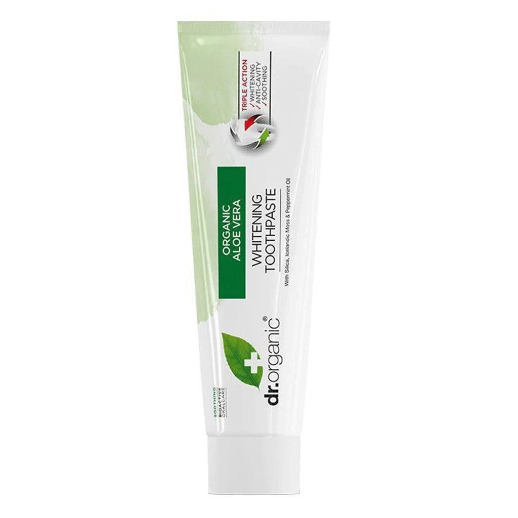 Dr.Organic Aloe Vera Toothpaste 100 mL - Easy Pharmacy LLC