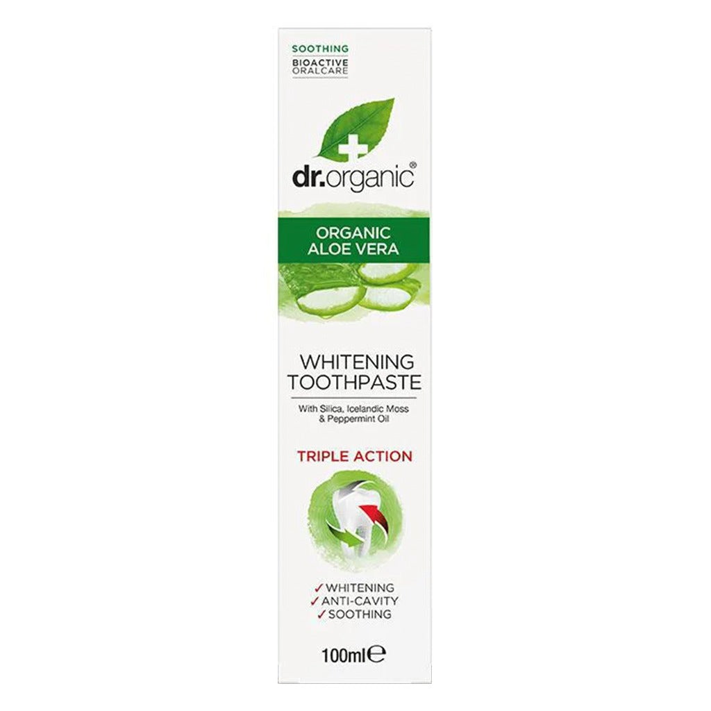 Dr.Organic Aloe Vera Toothpaste 100 mL - Easy Pharmacy LLC