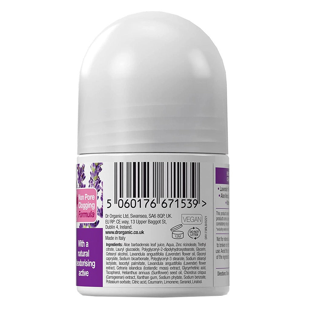 Dr.Organic Lavender Deodorant 50 mL - Easy Pharmacy LLC