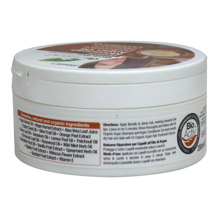 Dr. Organic Moroccan Argan Oil Restorative Treatment Conditioner 200 mL - Easy Pharmacy LLC
