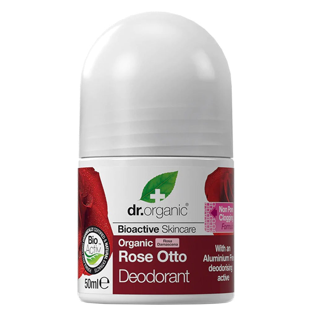 Dr.Organic Rose Otto Deodorant 50 mL - Easy Pharmacy LLC
