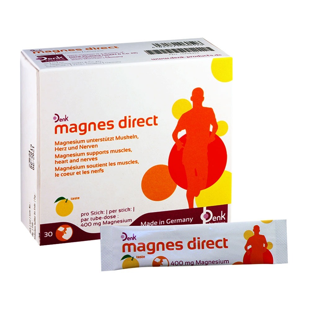 Denk Magnes Direct 400mg Oral Sachet 30's - Easy Pharmacy LLC