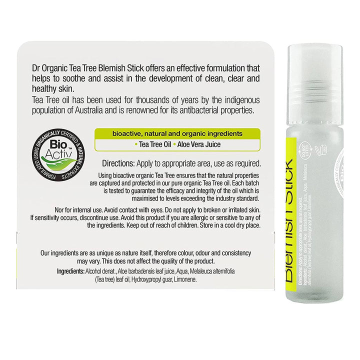 Dr.Organic Tea Tree Blemish Stick 8 mL - Easy Pharmacy LLC