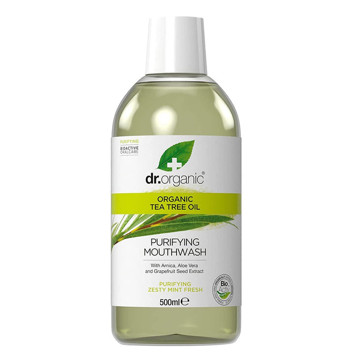 Dr.Organic Tea Tree Mouthwash 500 mL - Easy Pharmacy LLC
