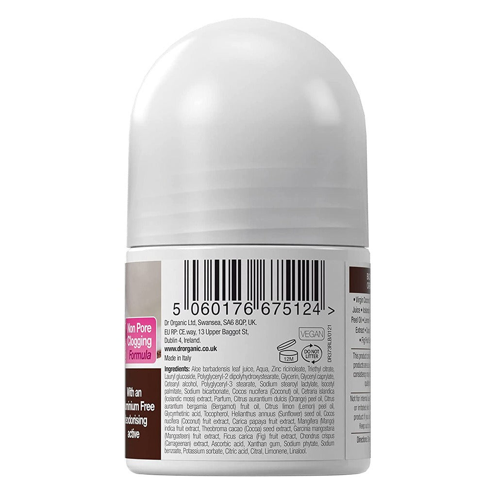 Dr.Organic Virgin Coconut Oil Deodorant 50 mL - Easy Pharmacy LLC