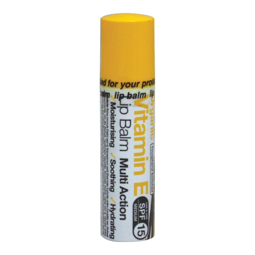 Dr. Organic Vitamin E Lip Balm 5.7 mL - Easy Pharmacy LLC
