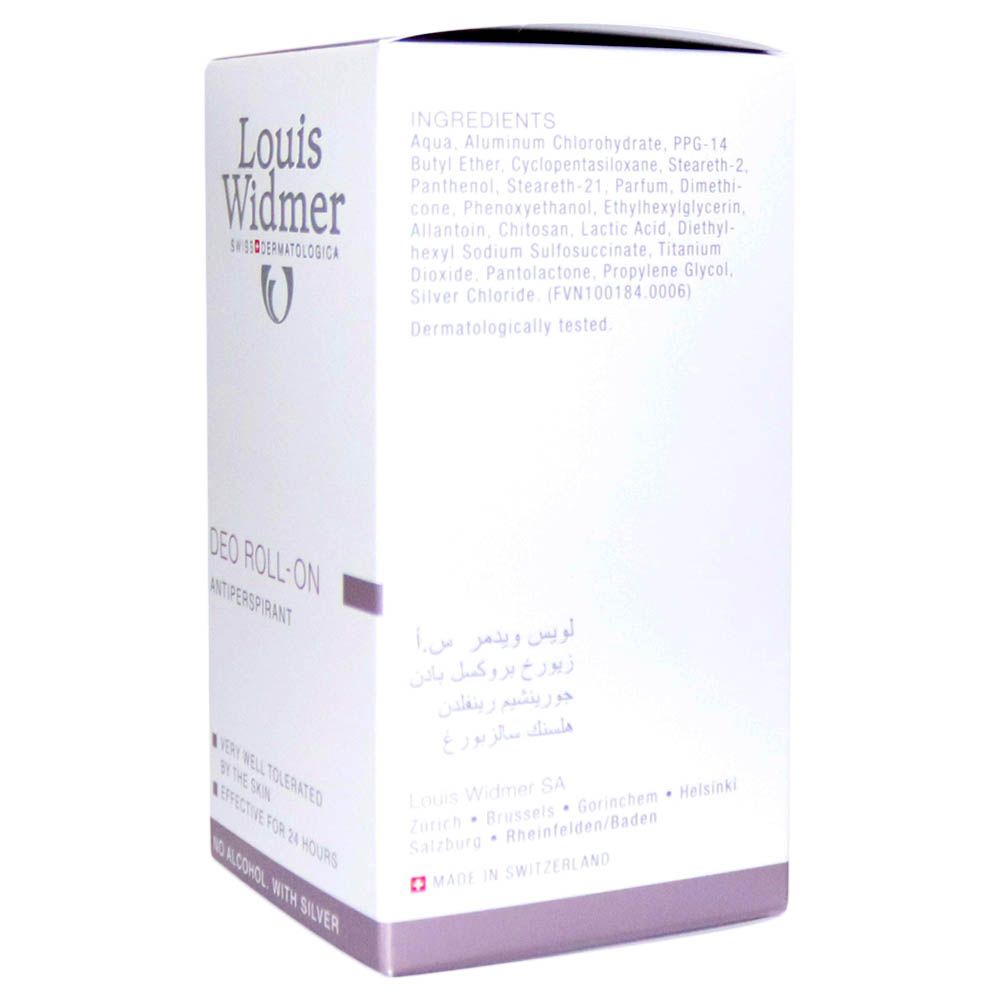 Louis Widmer Scented Anti-Perspirant Deo Roll-On 50 mL - Easy Pharmacy LLC