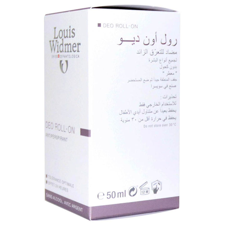 Louis Widmer Scented Anti-Perspirant Deo Roll-On 50 mL - Easy Pharmacy LLC