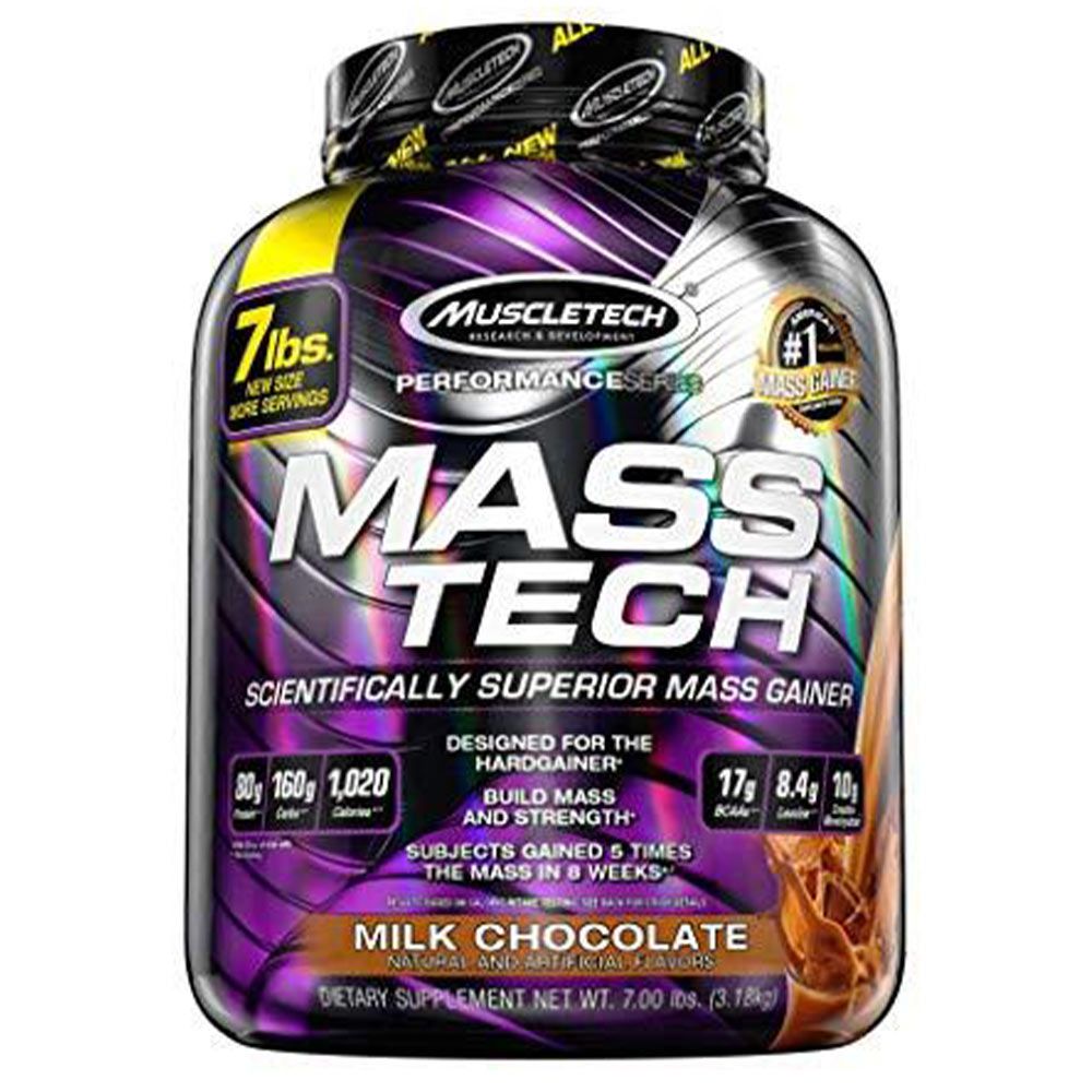 MuscleTech Mass Tech Performance Series Milk Chocolate Powder 7 lbs - Easy Pharmacy LLC