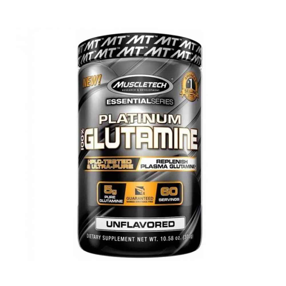 MuscleTech Platinum 100% Glutamine Powder 302 g - Easy Pharmacy LLC