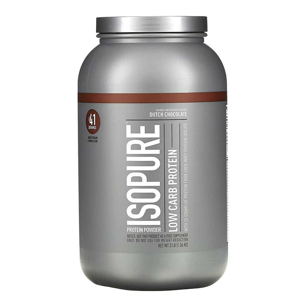 Natures Best Isopure Low Carb Dutch Chocolate Powder 3LB - Easy Pharmacy LLC