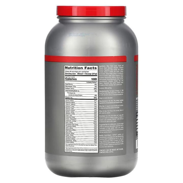 Natures Best Isopure Zero Carb Protein Powder Strawberries & Cream 3 lb - Easy Pharmacy LLC
