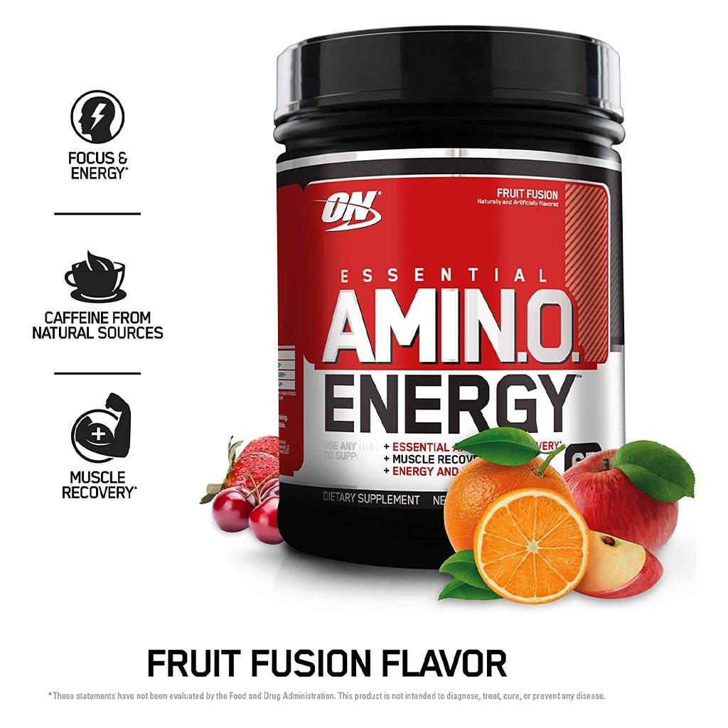 Optimum Nutrition Essential Amino Energy Fruit Fusion 65 Servings - Easy Pharmacy LLC