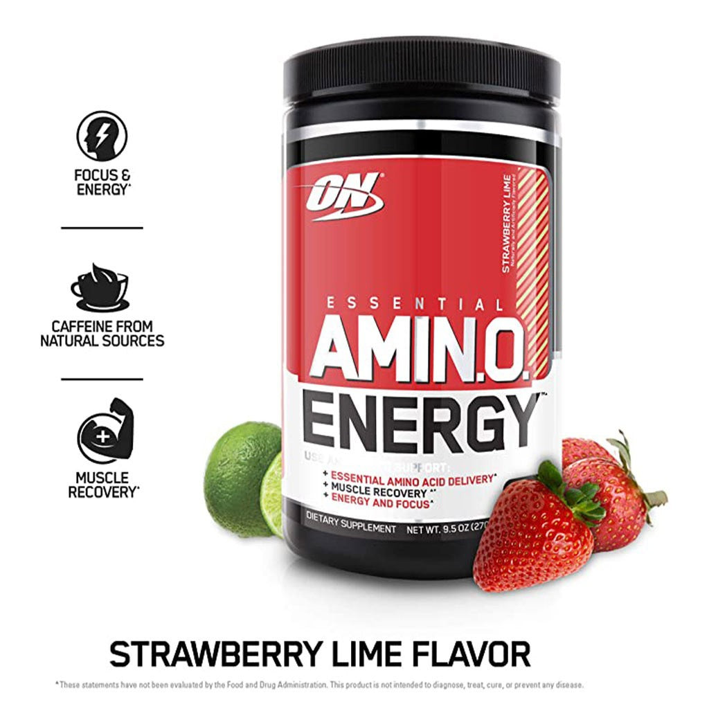 Optimum Nutrition Essential Amino Energy Strawberry Lime 30 Servings - Easy Pharmacy LLC