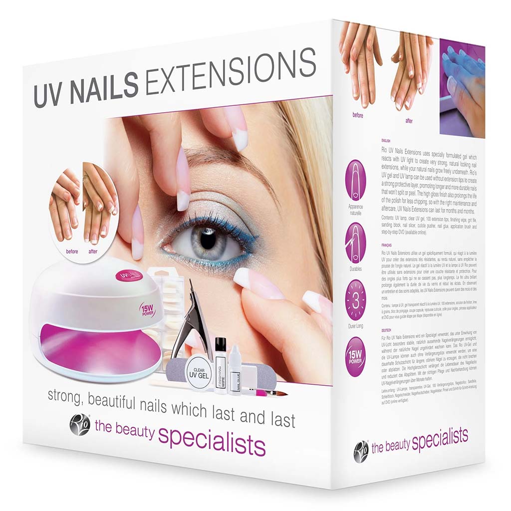 Rio 15W UV Lamp Nail Extension System - Easy Pharmacy LLC