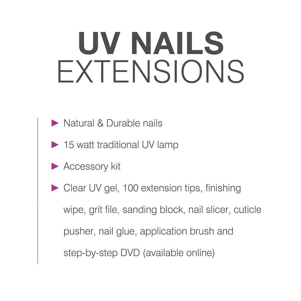 Rio 15W UV Lamp Nail Extension System - Easy Pharmacy LLC