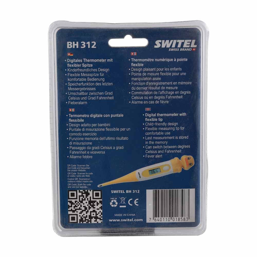 Switel Baby Flexible Duck Thermometer BH312 - Easy Pharmacy LLC