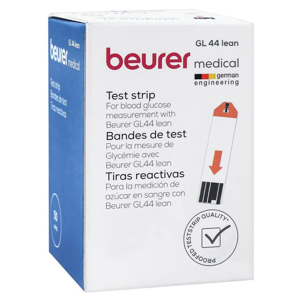 Beurer GL44 Blood Sugar Test Strip 50's - Easy Pharmacy LLC
