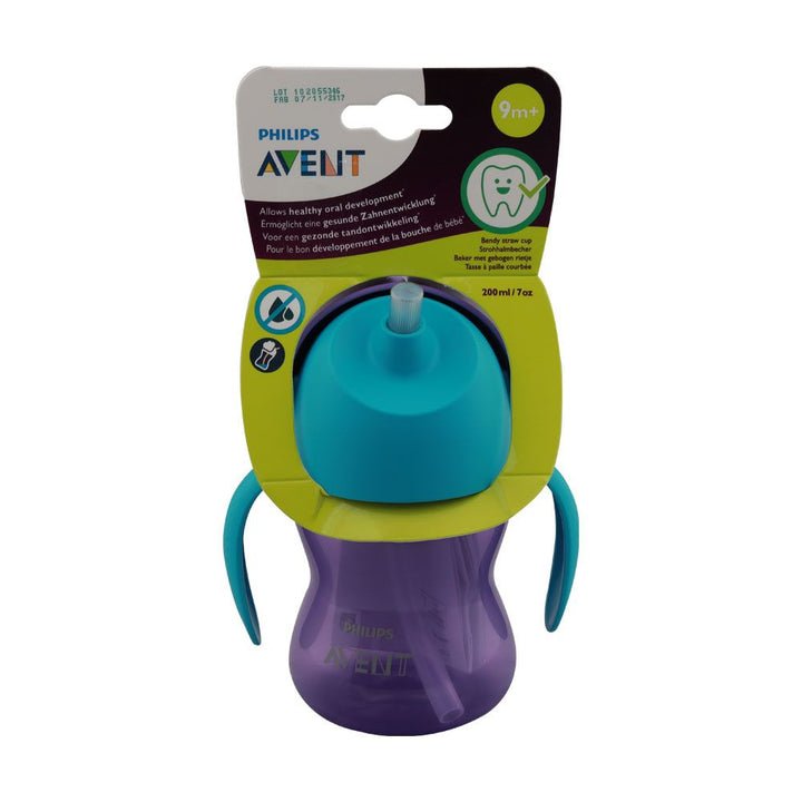Philips Avent Bendy Straw Cup 9 Month+ Boy/Girl SCF796/00 - Easy Pharmacy LLC