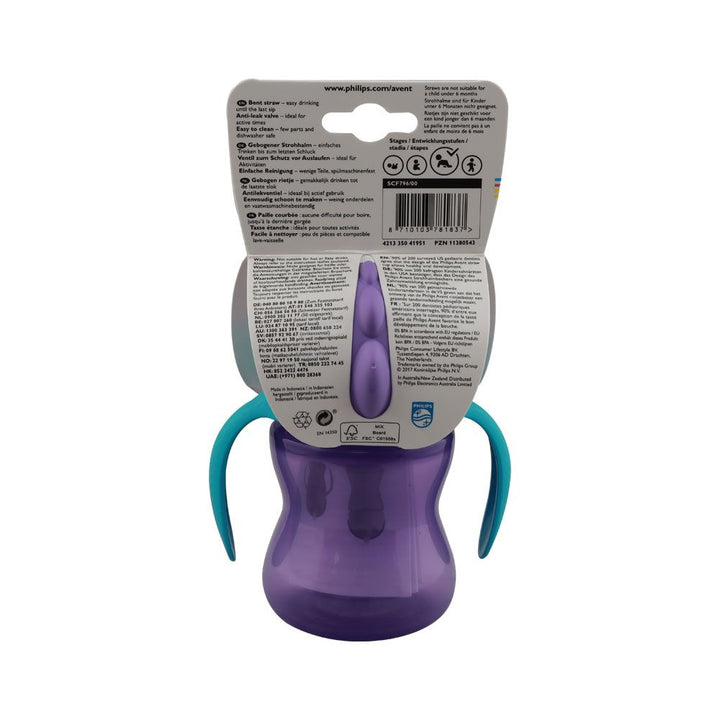 Philips Avent Bendy Straw Cup 9 Month+ Boy/Girl SCF796/00 - Easy Pharmacy LLC