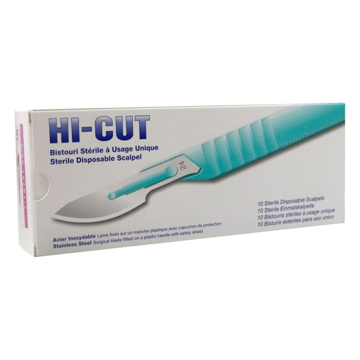 Hi-Cut Sterile Disposable Scalpel No: 15 10's - Easy Pharmacy LLC