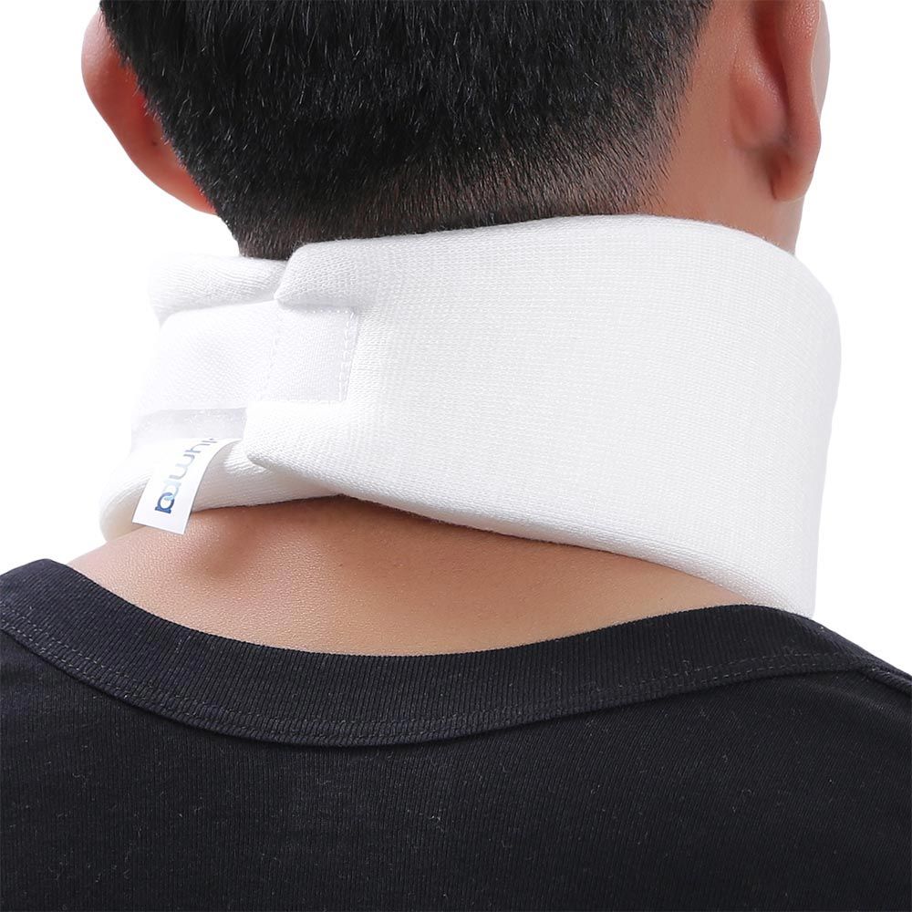 Olympa Soft Cervical Collar White Medium OOH-011 - Easy Pharmacy LLC