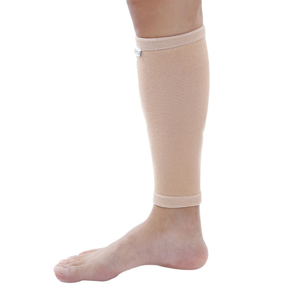 Olympa Elastic Calf Support Beige XXL - Easy Pharmacy LLC